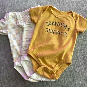 CUTE! Grandpas Sidekick, Elephants and colors fun design onesies